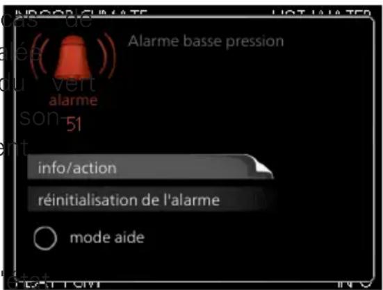 Nibe F12456 - Gestion des alarmes - 1