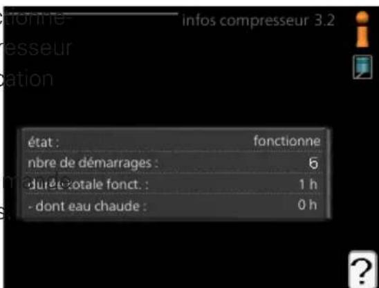 Nibe F12456 - INFOS compresseur - 1