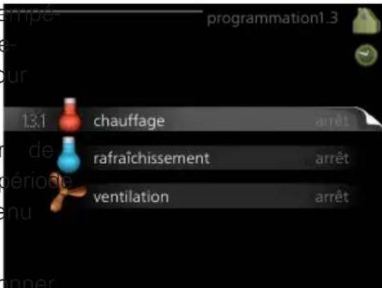 Nibe F114512 - PROGRAMMATION - 1