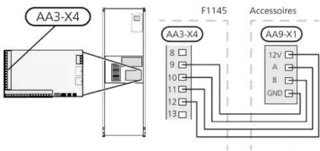 Nibe F114510 - ACCESSOIRES AVEC UN CIRCUIT IMPRIMÉ AA9 - 1