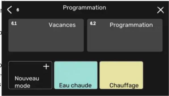 Nibe S115512 - MENU 6.1 - VACANCES - 1