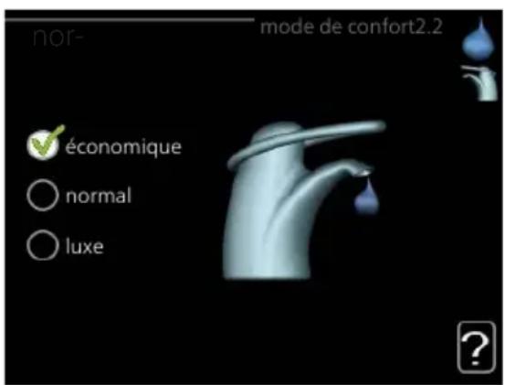 Nibe F124510 - MODE DE CONFORT - 1