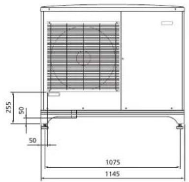 Nibe F204012 - Dimensions et plans d'implantation - 6