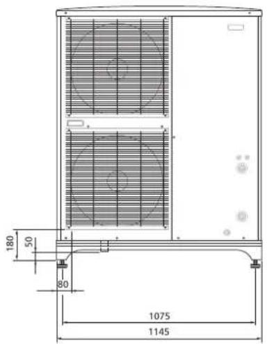 Nibe F204012 - Dimensions et plans d'implantation - 9