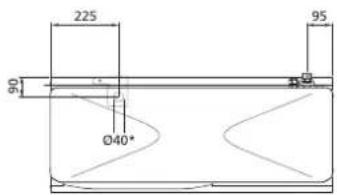 Nibe F204012 - Dimensions et plans d'implantation - 4