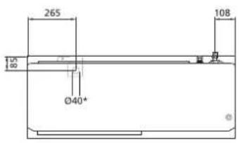 Nibe F204012 - Dimensions et plans d'implantation - 10