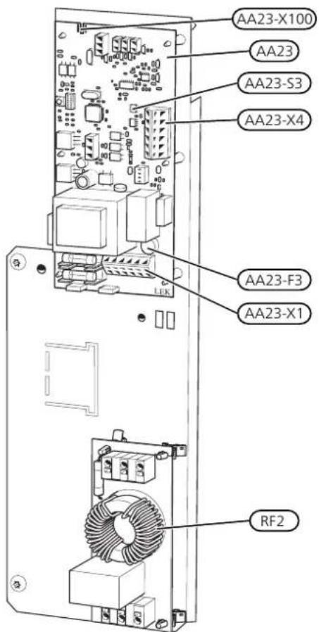 Nibe F204012 - Connexion électrique F2040-8 - 1