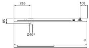 Nibe F204012 - Dimensions et plans d'implantation - 7