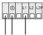 Nibe S212512 - Raccordement 1 x 230 V - 1