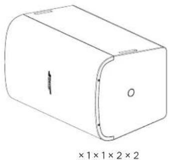 BOSE DesignMax DM10SSub - Zawartość opakowania - 1