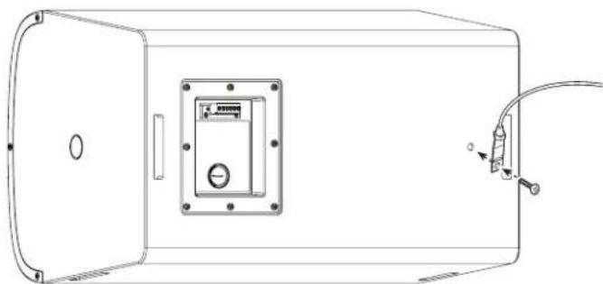 BOSE DesignMax DM10SSub - Ustawienie gwintownika transformatora - 1