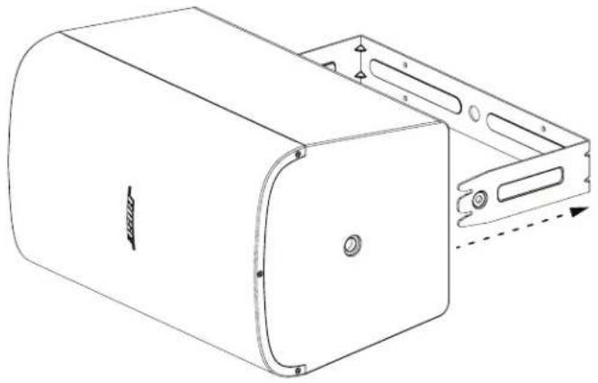 BOSE DesignMax DM10SSub - De luidspreker installeren - 2