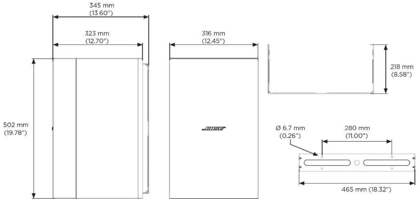 BOSE DesignMax DM10SSub - Información de la garantía - 2