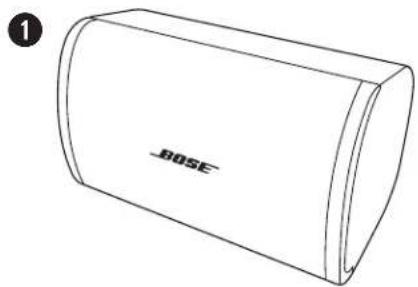 BOSE DesignMax DM2S - スビ一力一の向き - 1