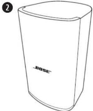 BOSE DesignMax DM2S - スビ一力一の向き - 2