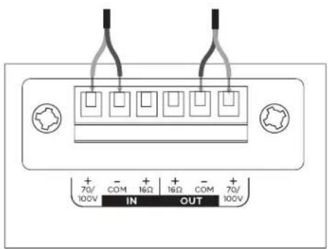 BOSE DesignMax DM2S - 接线图 - 1