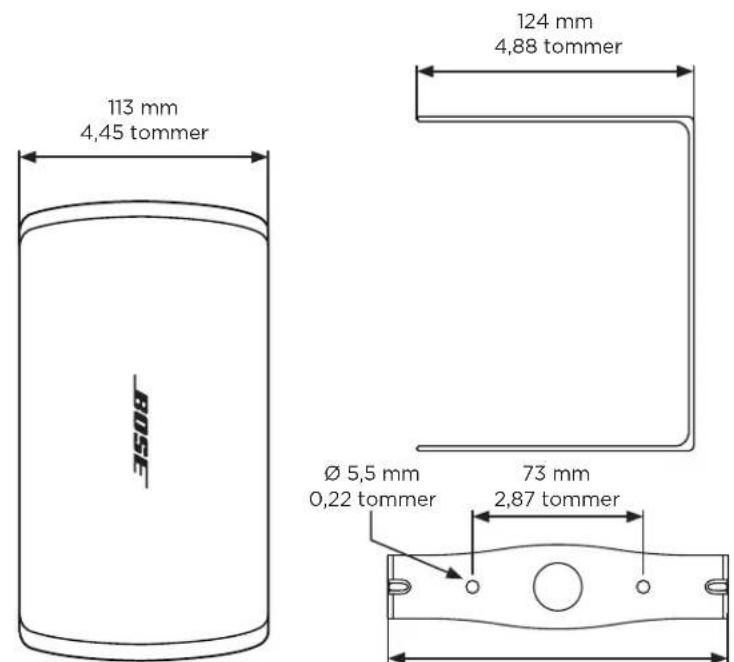 BOSE DesignMax DM2S - Produktmal - 2