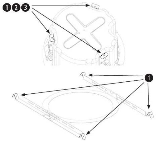 BOSE DesignMax DM8CSUB - Een veiligheidskabel gebruiken - 1