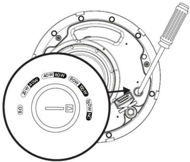 BOSE DesignMax DM8CSUB - Impostazioni del diffusore - 1