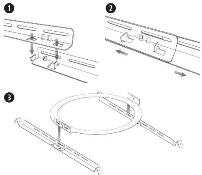 BOSE DesignMax DM8CSUB - Assemblaggio del tile bridge - 1
