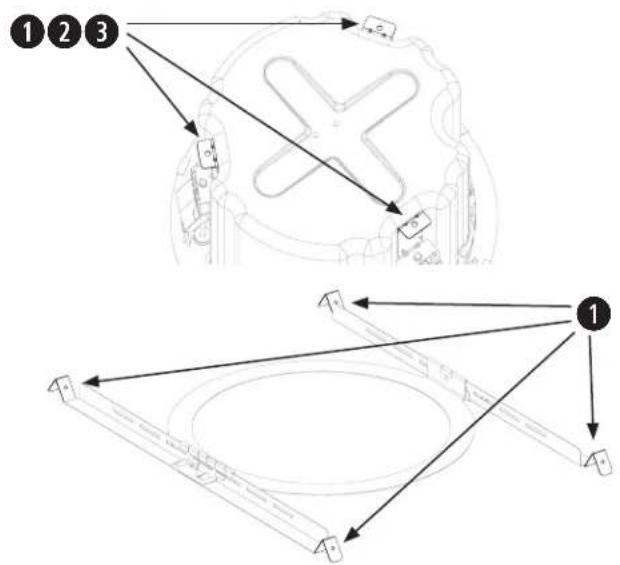BOSE DesignMax DM8CSUB - Utilisation d'un câble de sécurité - 1