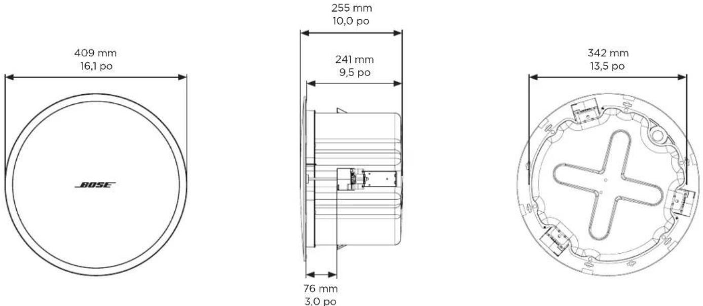 BOSE DesignMax DM8CSUB - Spécifications du produit : - 2