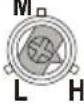 OPTEX HX40DAM - -selecteur de distance/reglage sensibilite hyperfrequence - 8