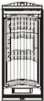 OPTEX HX40DAM - -selecteur de distance/reglage sensibilite hyperfrequence - 13