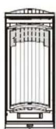 OPTEX HX40DAM - Réglage de la distance de détection - 1