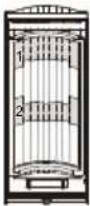 OPTEX HX40DAM - -selecteur de distance/reglage sensibilite hyperfrequence - 9