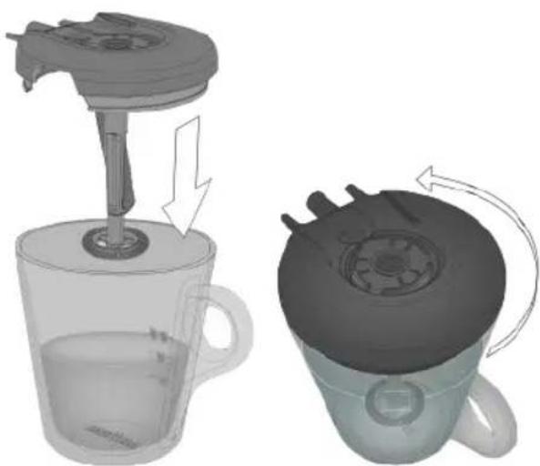 Lavazza A Modo Mio Deséa - PREDISPOSICIÓN PARA LA PREPARACIÓN DE BEBIDAS A BASE DE LECHE - 9