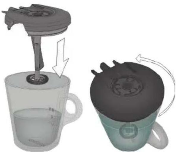 Lavazza A Modo Mio Deséa - VORBEREITUNG FÜR DIE ZUBEREITUNG VON MILCHGETRÄNKEN - 10