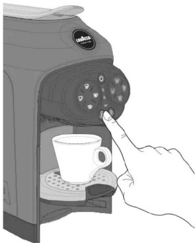 Lavazza A Modo Mio Deséa - Abbassare la leva per chiudere il vano inserimento capsule. - 2