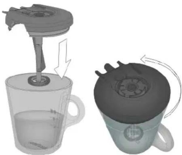 Lavazza A Modo Mio Deséa - PROVISION FOR PREPARING THE MILK-BASED BEVERAGES - 9