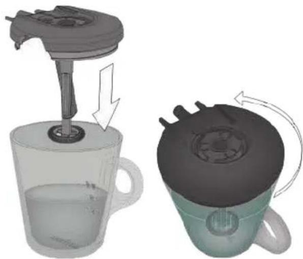 Lavazza A Modo Mio Deséa - Prédisposition à la préparation des boissons à BASE de LAIT - 6