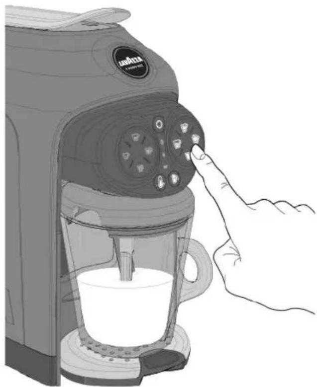 Lavazza A Modo Mio Deséa - Distribution de LAIT mousseux CHAUD - 2