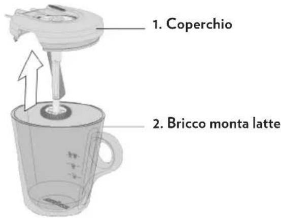 Lavazza A Modo Mio Deséa - PULIZIA BRICCO MONTA LATTE - 1