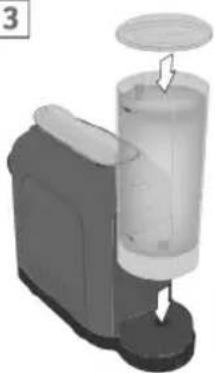 Lavazza A Modo Mio Deséa - REINIGUNG DER ABTROPFSCHALE UND BEHÄLTER DER VERBRAUCHTEN KAPSELN - 3