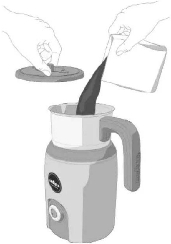 Lavazza MilkUp - PREPARACIÓN DE CHOCOLATE CALIENTE © - 1