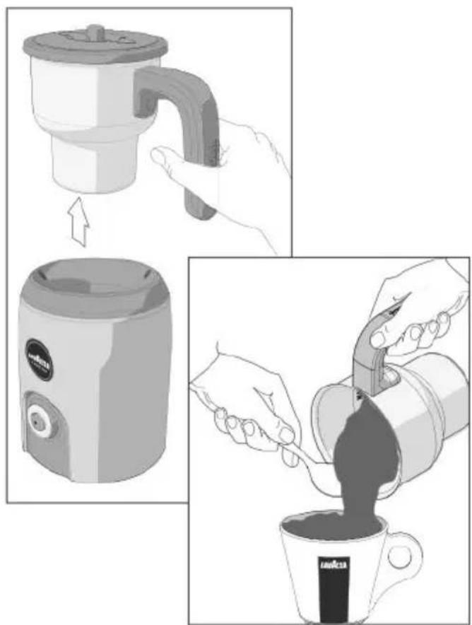 Lavazza MilkUp - PREPARACIÓN DE CHOCOLATE CALIENTE © - 2