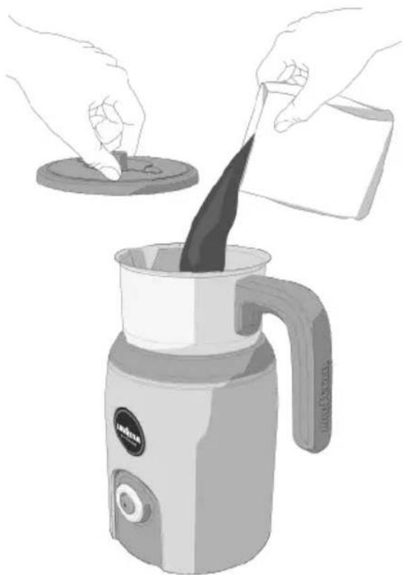 Lavazza MilkUp - PREPARATION OF HOT CHOCOLATE © - 1