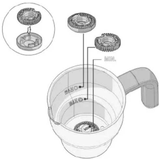 Lavazza MilkUp - FILLING AMOUNT - 2