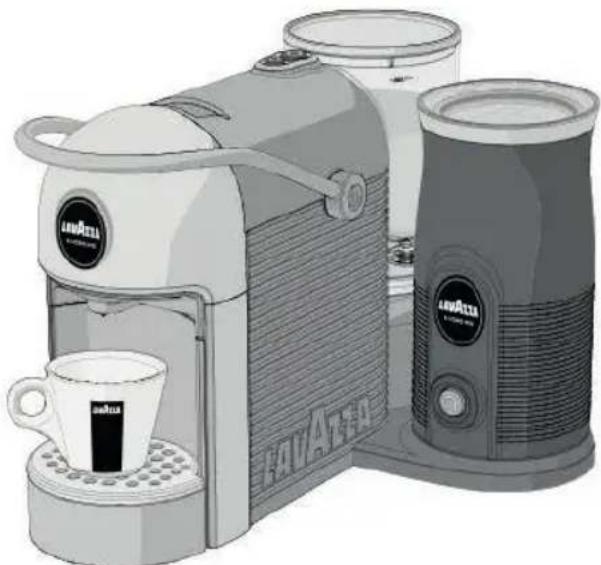 Lavazza A Modo Mio Jolie & Milk - 2912.9.,HO43)13.GE - 1