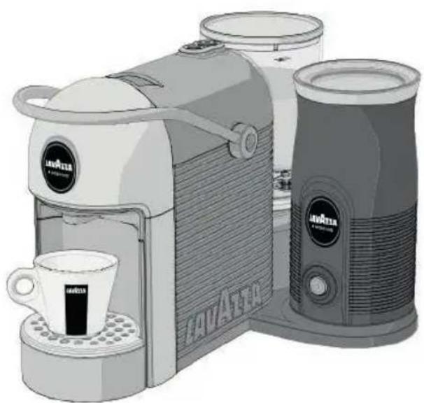 Lavazza A Modo Mio Jolie & Milk - 2912.9.53)13.GE - 1