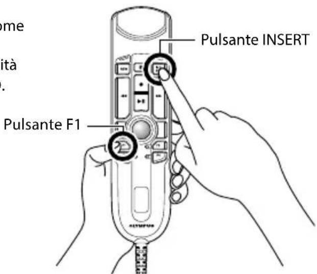 OLYMPUS RecMic RM4110S - Comeambiare modalità - 1