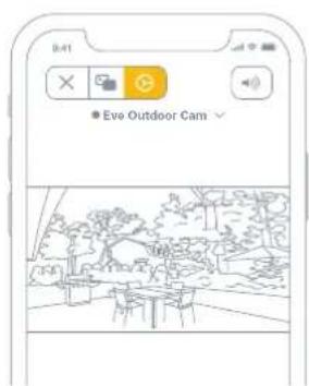 EVE Outdoor Cam - Recordings - 2