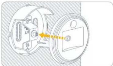 EVE Outdoor Cam - Bringe die Montageplatte an - 10
