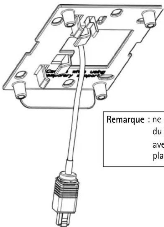 AXIS T91A64 - Installation de montage au plafond AXIS T91A63 - 1