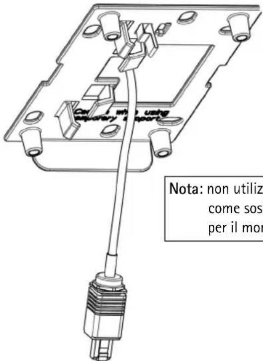AXIS T91A64 - Installazione di AXIS T91A63 per montaggio a soffitto - 1