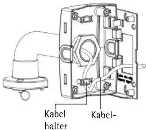 AXIS T91A64 - Installieren der AXIS T91A61 Wall Mount - 2